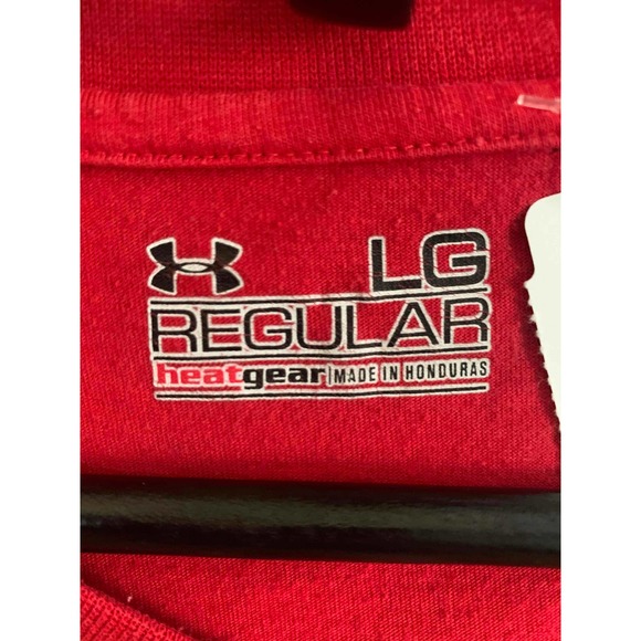Under Armour RED shirt- LG - Picture 2 of 2